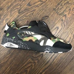 Bape x puma sneakers size 10